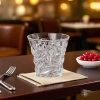 "ins High-end drinking glass, whisky ice crack glass, creative chicken tail. Specification image